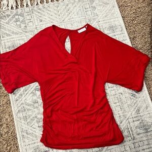 New York & Company Ruched Blouse